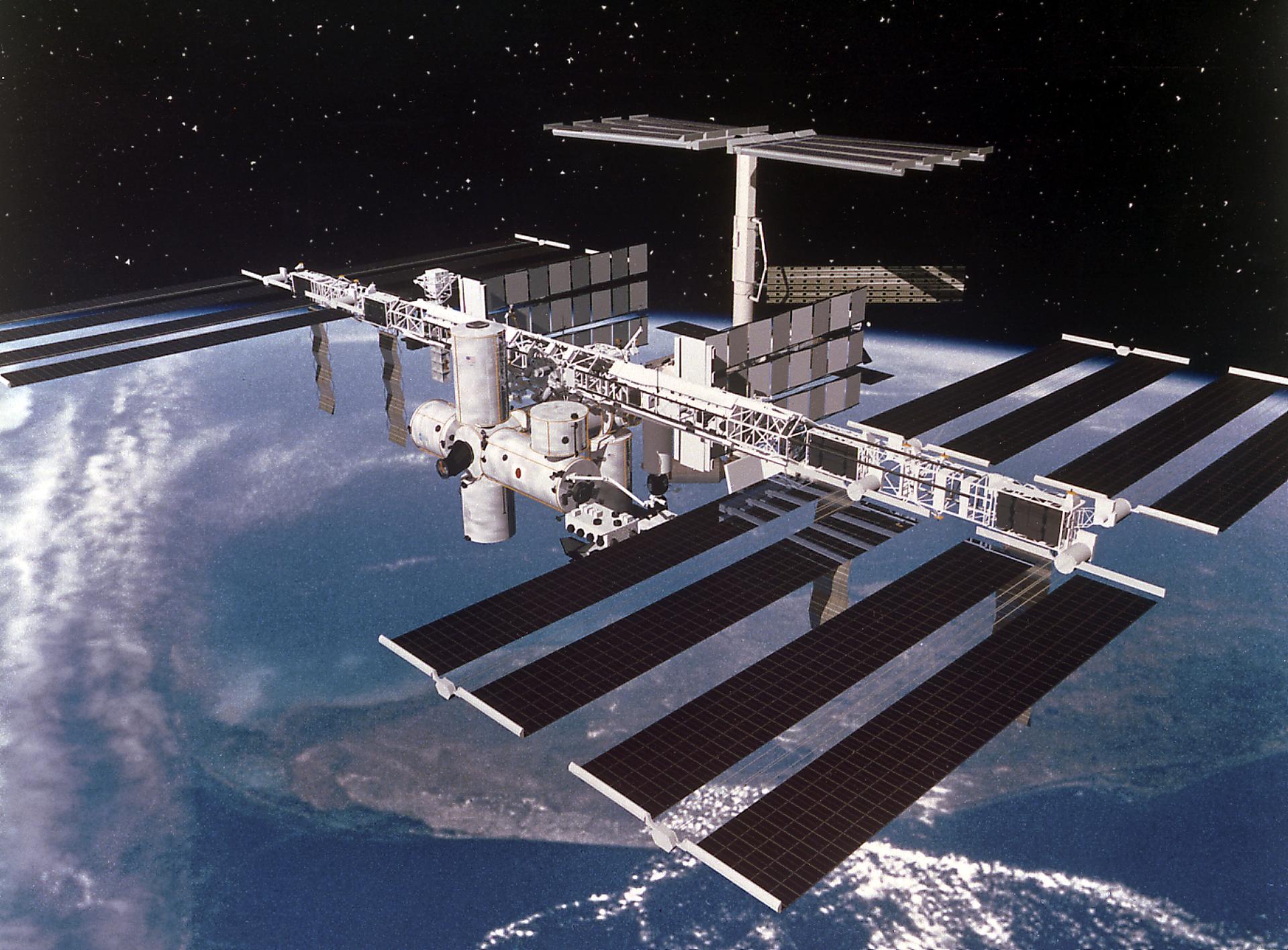 Image of International Space Station For the Benefit of All